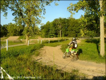 Kawasaki KX Dirtbike at Hogback Hill Motocross OHV Area