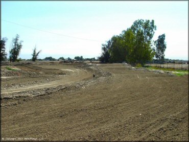 Some terrain at Hanford Fairgrounds Track