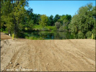 Example of terrain at Savannah MX Park Track