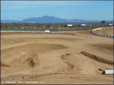 Terrain example at Firebird Motocross Park Track