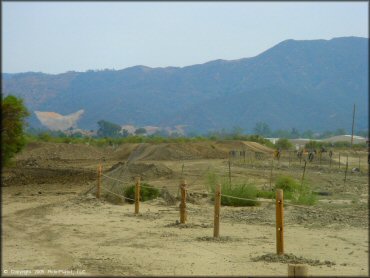Terrain example at Lake Elsinore Motocross Park Track