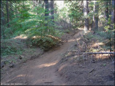 A trail at Interface Recreation Trails