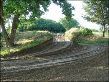 A trail at E-Street MX Track