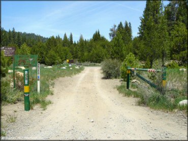 Terrain example at Twin Peaks And Sand Pit Trail