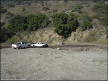 jeep at San Gabriel Canyon OHV Area