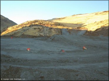 Example of terrain at Wild West Motorsports Park Track