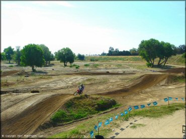 Honda CRF Motorcycle at E-Street MX Track