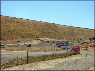 Example of terrain at Club Moto Track