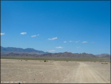 Terrain example at Eldorado Dry Lake Bed Riding Area