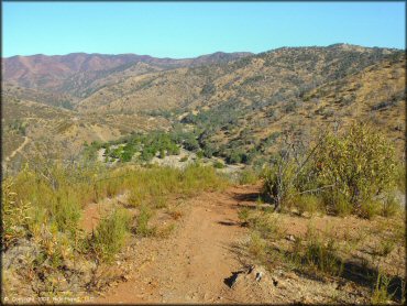 Scenic view of Frank Raines OHV Park Trail