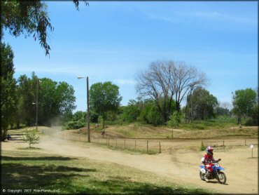 Yamaha YZ Dirt Bike at Riverfront MX Park Track