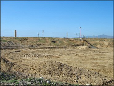 Scenery at Carlin MX Track