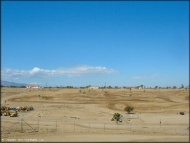 Example of terrain at Competitive Edge MX Park Track