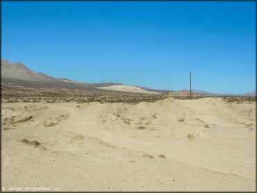 Example of terrain at Adrenaline Motocross Park Track