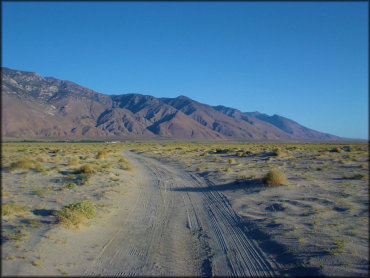 Scenic view at Olancha Dunes OHV Area