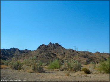 Scenic view at Copper Basin Dunes OHV Area