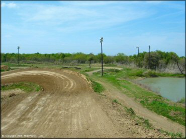 Example of terrain at Lone Star MX OHV Area