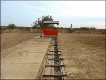 Amenities example at Canyon Motocross OHV Area