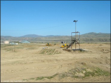 A trail at Carlin MX Track