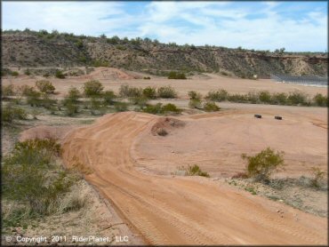 Example of terrain at Grinding Stone MX Track