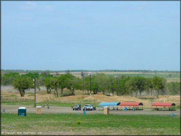 RV Trailer Staging Area and Camping at Lone Star MX OHV Area