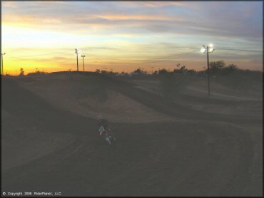 Honda CRF Off-Road Bike at Speedworld Motocross Park Track