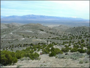 Scenic view of Blue Mountain Trail