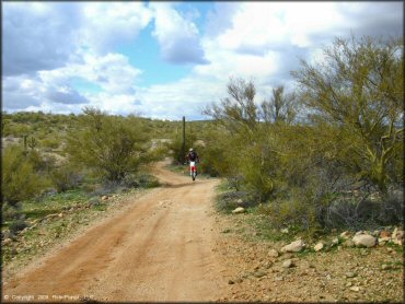 Honda CRF Dirt Bike at Black Hills Box Canyon Trail