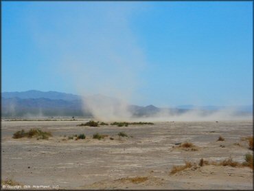 Scenery at Eldorado Dry Lake Bed Riding Area
