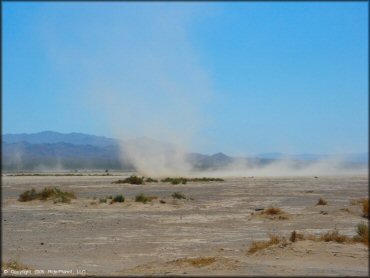 Scenery from Eldorado Dry Lake Bed Riding Area