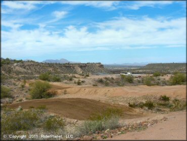 Example of terrain at Grinding Stone MX Track