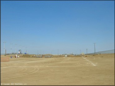 RV Trailer Staging Area and Camping at DT1 MX Park Track