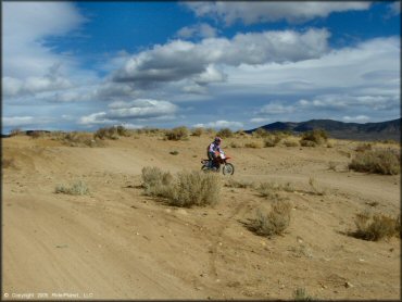 Honda CRF Dirtbike at Sunridge Track OHV Area