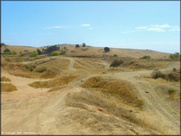 Terrain example at La Grange OHV Park OHV Area
