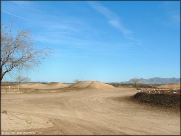 Some terrain at Motoland MX Park Track