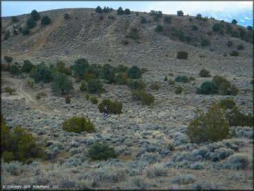 Honda CRF Dirt Bike at Old Sheep Ranch Trail