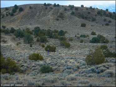 Honda CRF Off-Road Bike at Old Sheep Ranch Trail