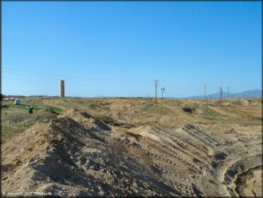 Some terrain at Carlin MX Track