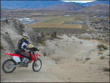 Honda CRF Off-Road Bike at Prison Hill Recreation Area Trail