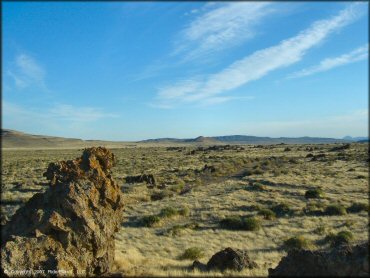 Scenic view at Lovelock MX OHV Area
