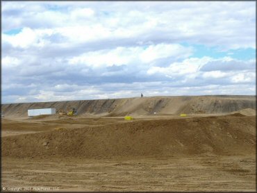 Motorcycle at Adelanto Motorplex Track