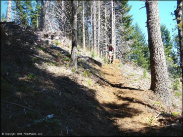 Honda CRF Off-Road Bike at High Dome Trail