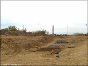 Terrain example at Canyon Motocross OHV Area