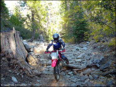 Honda CRF Motorcycle at Indian Springs Trail
