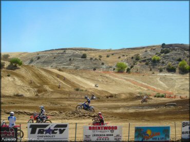 Honda CRF Motorcycle at Diablo MX Ranch Track