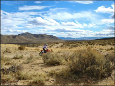 Honda CRF Dirtbike at Sunridge Track OHV Area