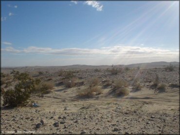 Terrain example at Ocotillo Wells SVRA Trail