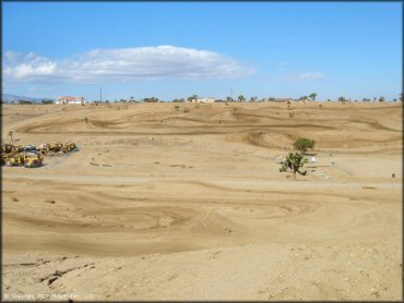 Example of terrain at Competitive Edge MX Park Track