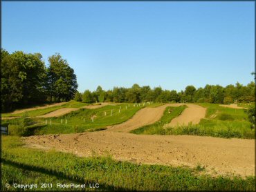 Terrain example at Hogback Hill Motocross OHV Area