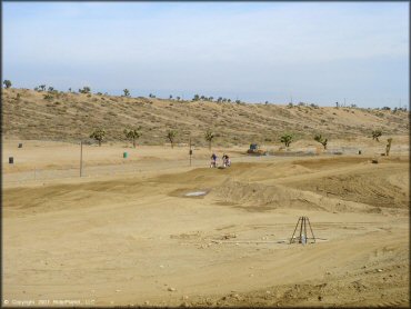 Honda CRF Motorcycle jumping at Competitive Edge MX Park Track
